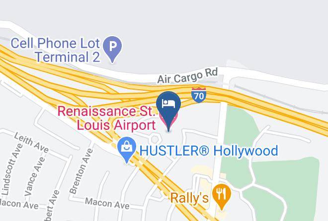 St Louis - Renaissance St Louis Airport Hotel Maps