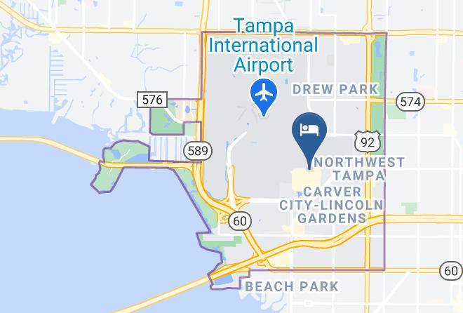 Hillsborough - Renaissance Tampa International Plaza Hotel Maps