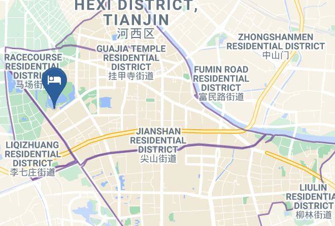 Hexi District - Renaissance Tianjin Hotel Maps