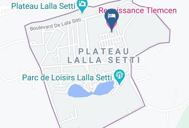 Tlemcen - Renaissance Tlemcen Hotel Maps