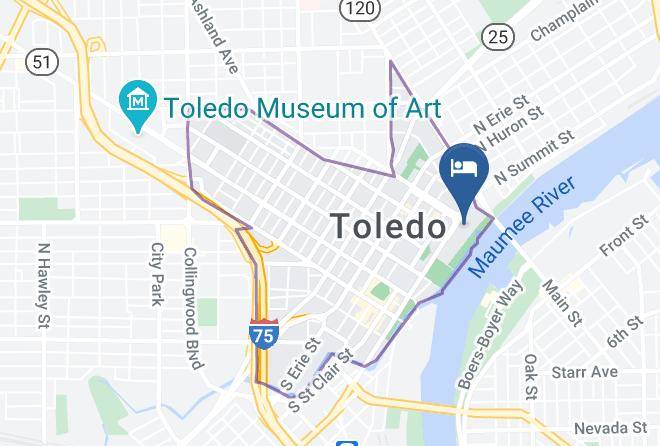 Lucas - Renaissance Toledo Downtown Hotel Maps