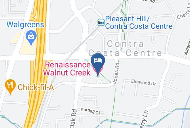 Contrata - Renaissance Walnut Creek Hotel Maps