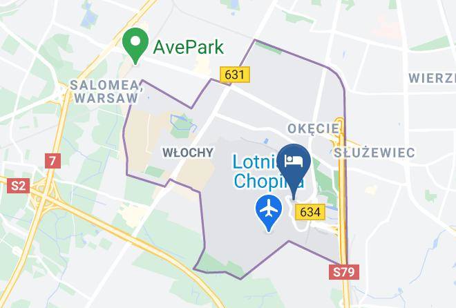 Renaissance Warsaw Airport Hotel Map