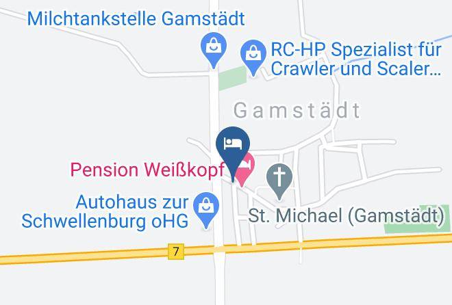 Gotha - Renate Braun Pension Maps