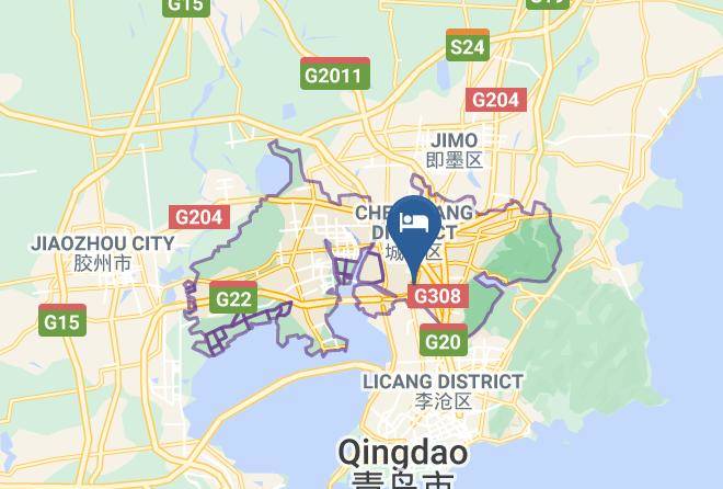 Qingdao - Rendeju Business Hotel Maps