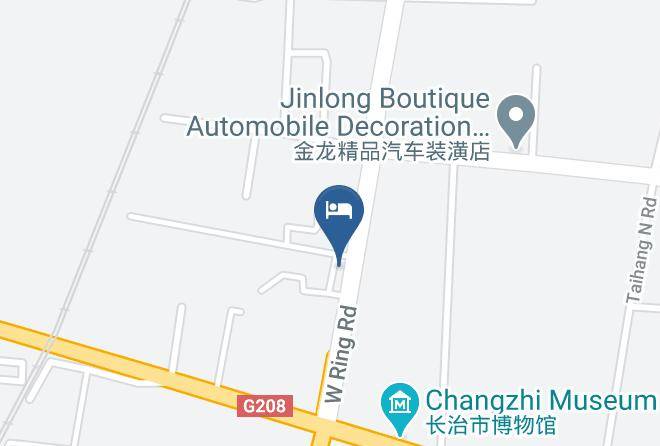 Changzhi - Rendezvous Hotel Maps