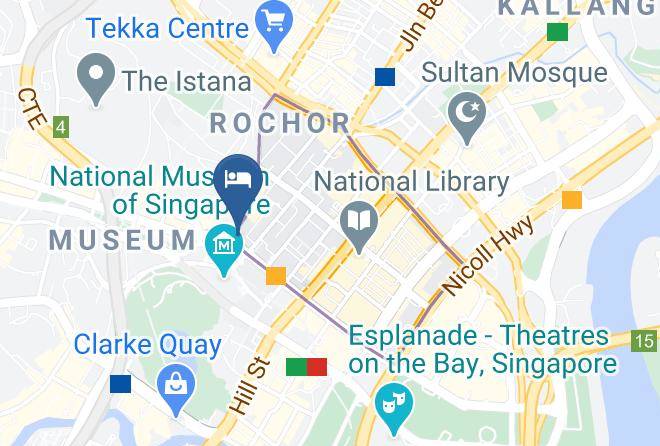 Dhoby Ghaut - Rendezvous Hotel Singapore Maps