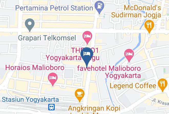 Kota Yogyakarta - Rene Hotel Maps