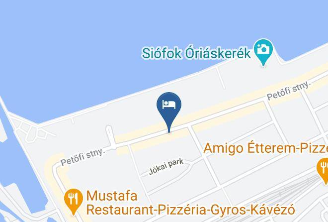 Siofok - Renegade Sport Hotel Maps