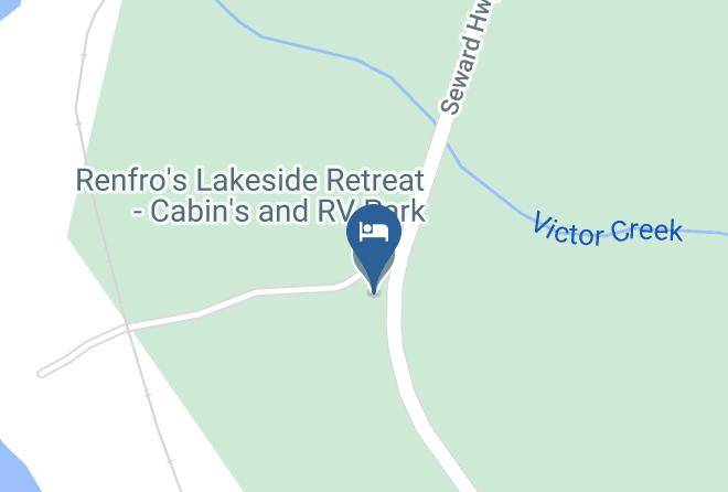 Kenai Peninsula Borough - Renfro's Lakeside Retreat Cabin's And R V Park Maps