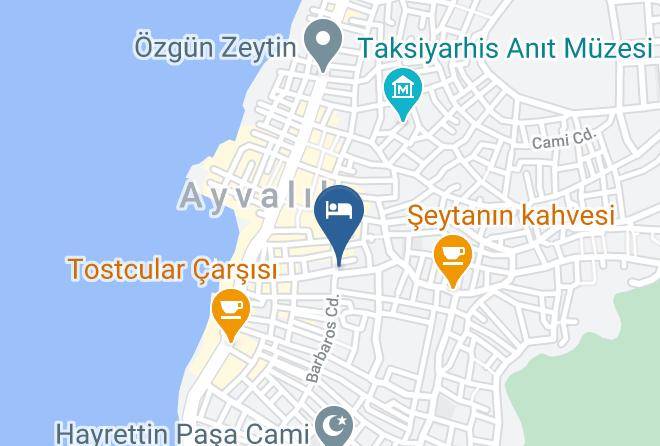 Ayvalik - Rengarenk Pansiyon Maps