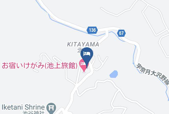 Uozu City - Renge Hot Springs Lodge Maps