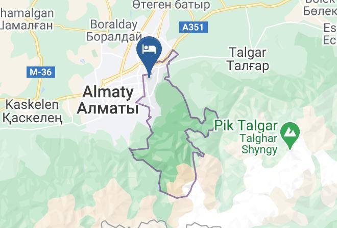 Almaty City - Renion Residence Maps