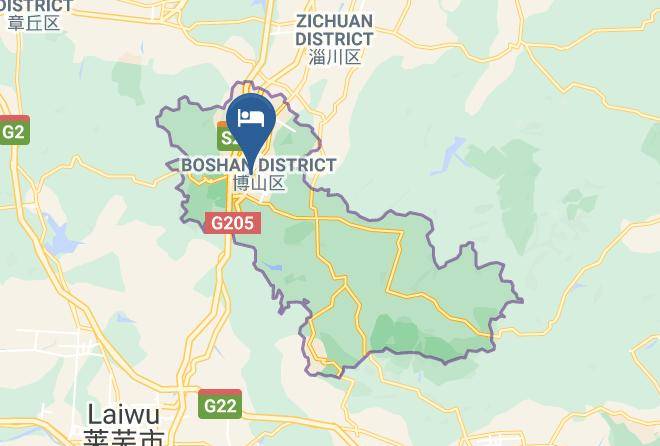 Zibo - Renli Art Hotel Maps