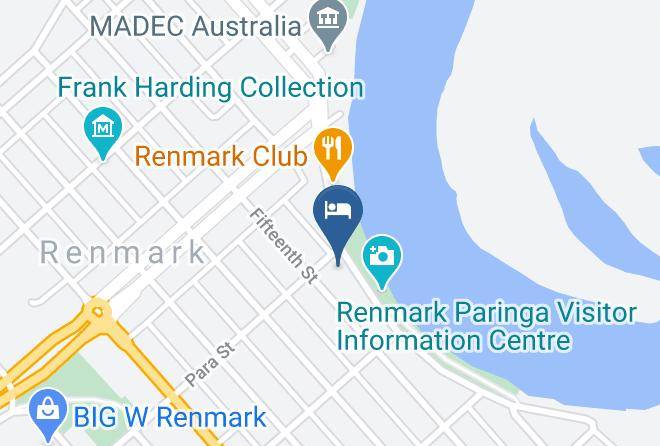 Renmark Hotel Map