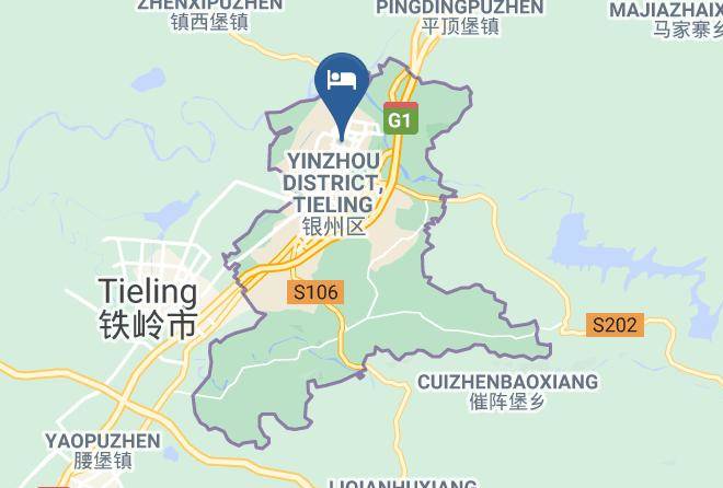 Tieling - Renmin Hotel Maps