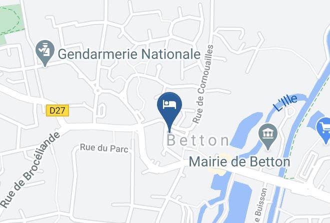 Ille Et Vilaine - Chambre D'hote Rennes Le Clos Du Presbytere Maps