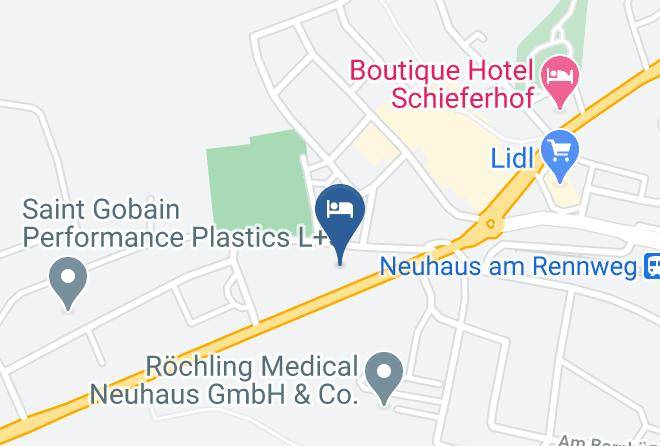 Rennsteighotel Herrnberger Hof Map