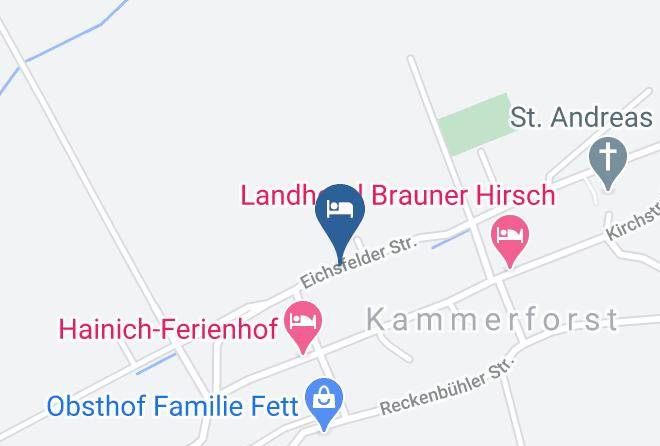 Unstrut Hainich Kreis - Rennstieghotel Rettelbusch Maps
