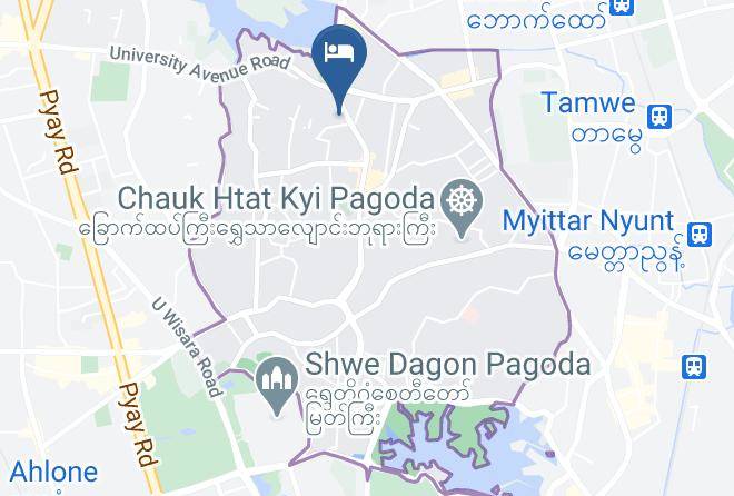 Yangon West - Reno Hotel Yangon Maps