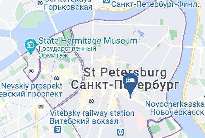Saint Petersburg - Renome Hotel Maps