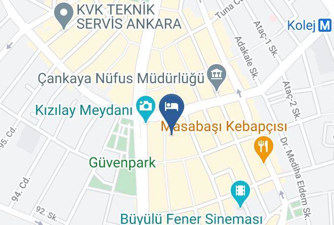 Cankaya - Renq Hotel Maps