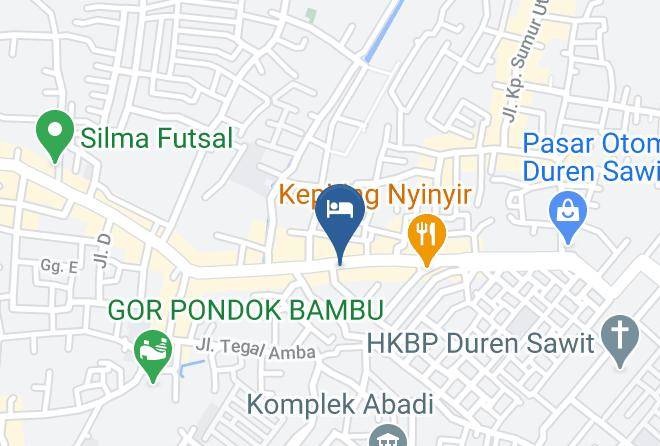 Jakarta Timur - Rensa Hotel Maps