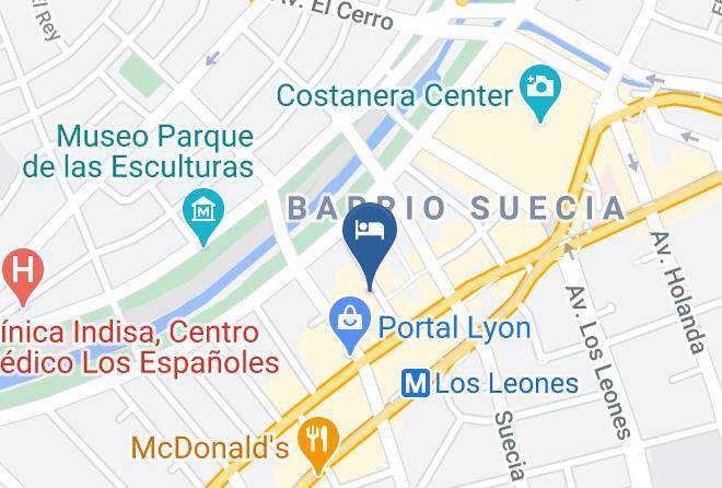 Santiago - Rent A Home Lyon Maps