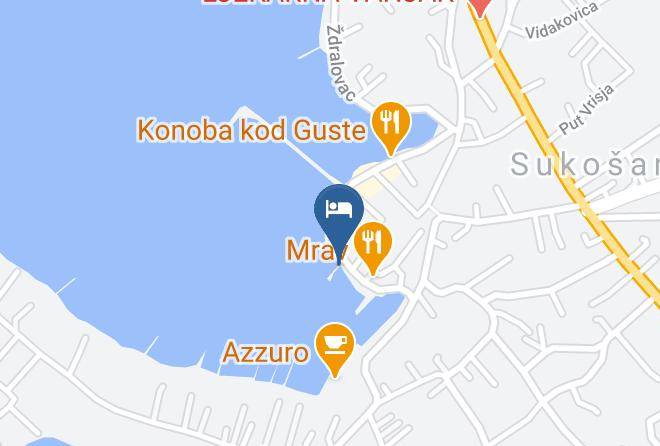 Sukosan - Rent A Jetski Sukosan Maps