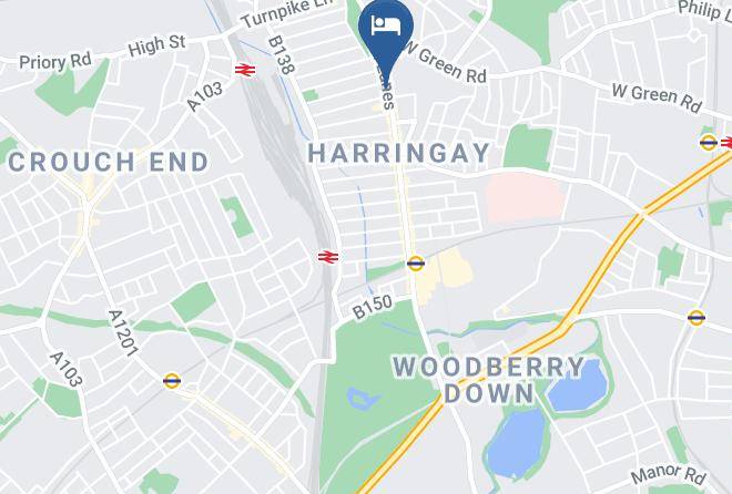 London - Rent Express Green Lanes Maps