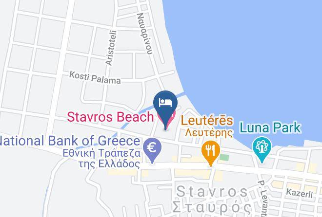 Salonica - Rentina Beach Hotel Maps