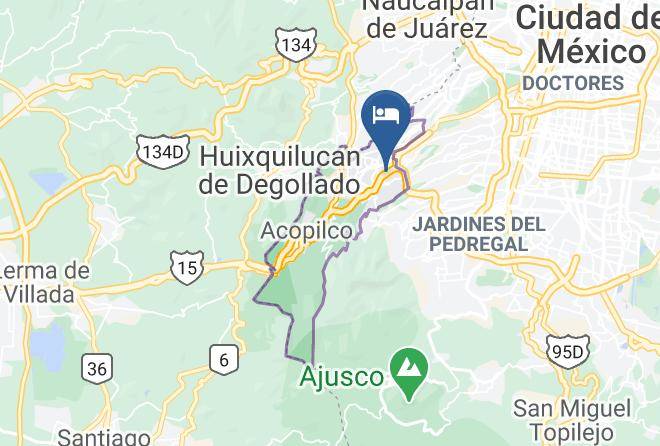 Cuajimalpa De Morelos - Rentinba Paradox Maps