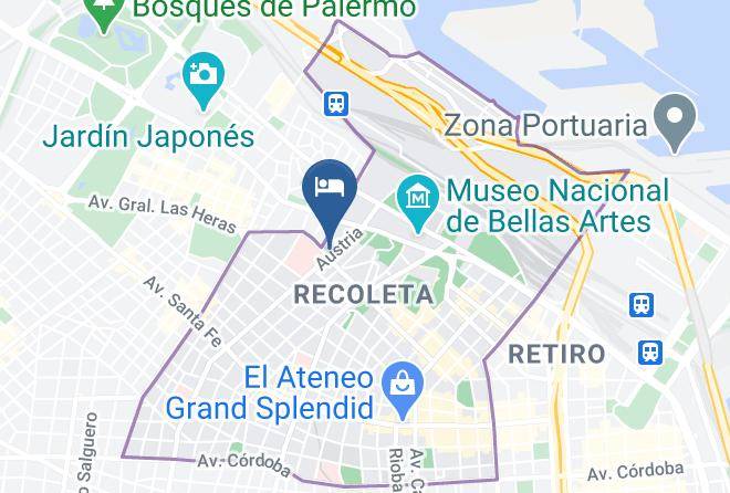 Buenos Aires - Rentinrecoleta Maps