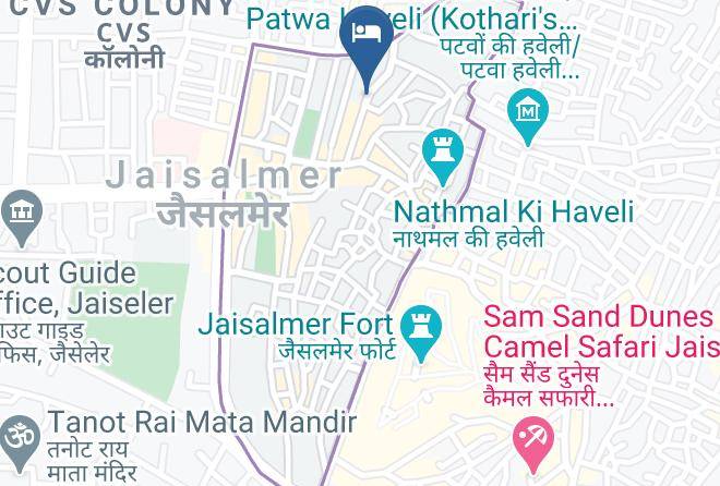 Jaisalmer - Renuka Hotel Maps