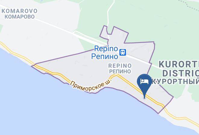 Saint Petersburg - Repino Cronwell Park Hotel Maps