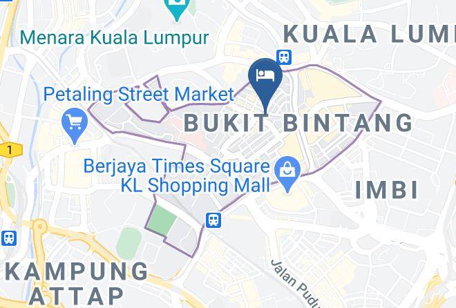 Kuala Lumpur - Replica Inn Maps