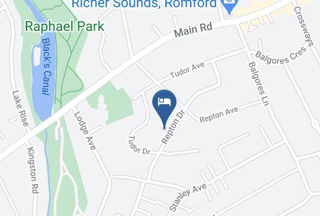 London - Repton Private Hotel Maps