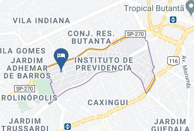 Sao Paulo Butanta - Republica Do Butanta Maps