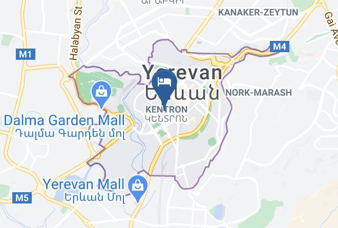 Republica Hotel Yerevan Map