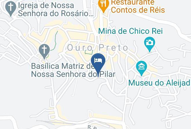 Ouro Preto - Republica Maternidade Maps