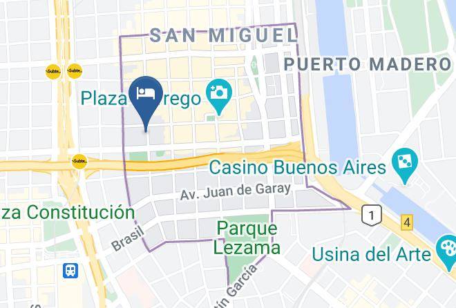 Buenos Aires - Republica San Telmo Maps
