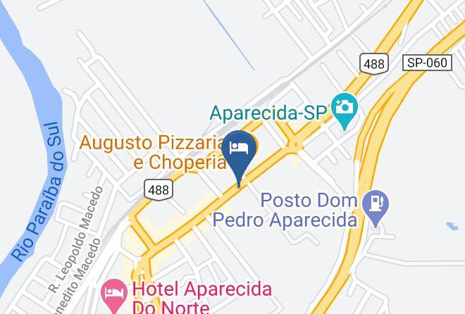 Aparecida - Requinte Hotel Maps