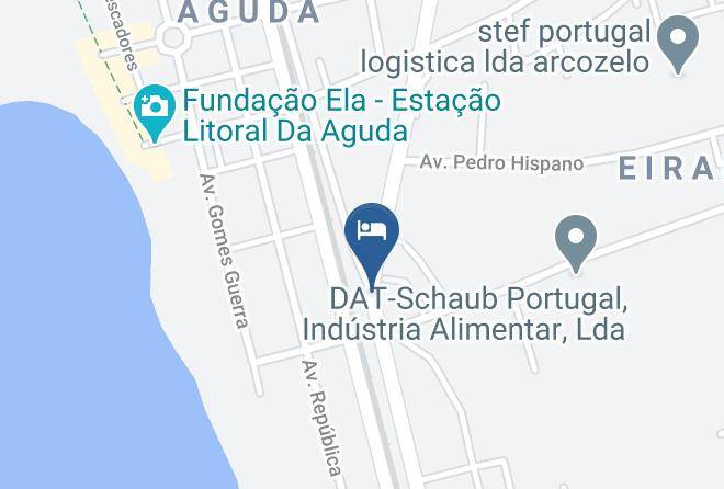 Vila Nova De Gaia - P Rodrigues Servicos De Hotelaria Lda Maps
