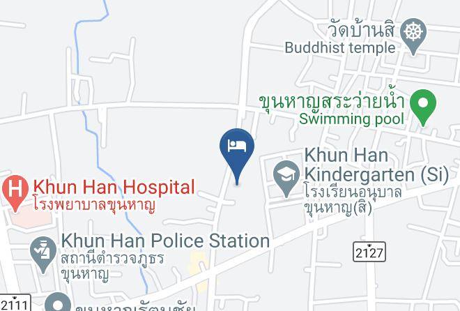 Amphoe Khun Han - Rerawadi Resort Maps