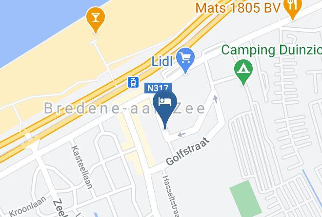 West Flanders - Res Zeewinde Te Bredene Maps