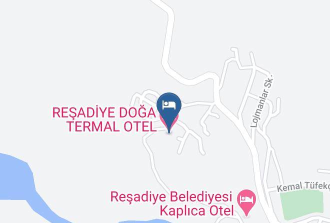 Resadiye Doga Termal Otel Map