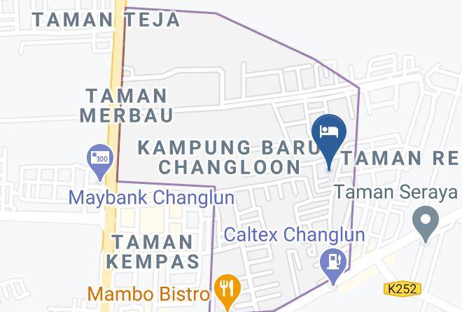 Kubang Pasu - Kadeena Homestay Changlun Maps
