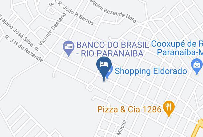 Rio Paranaiba - Resende Palace Hotel Maps