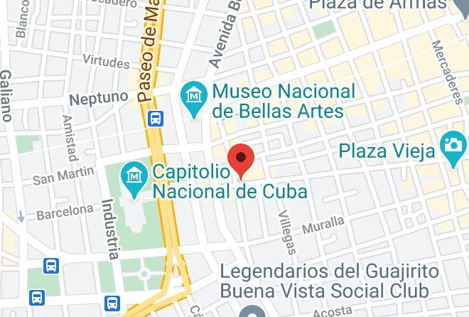 La Habana Vieja - Reserva El Cristo 461 Maps