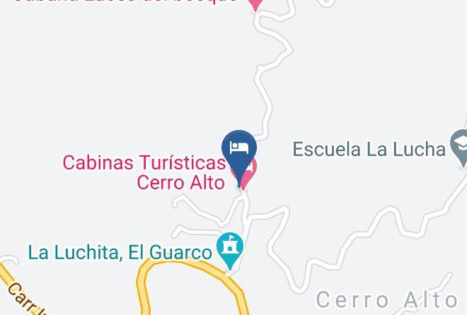 Desamparados - Reserva Natural Privada Cerro Alto Maps
